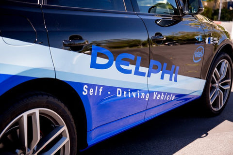 Dephi, BMW, Intel, Mobileye, Connected Car