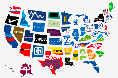 Fortune 1000 company in every state